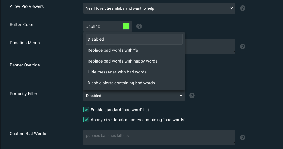 How To Set Up Chat Filter For Alerts And Ban Certain Words How To