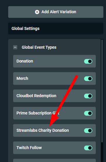 how to set up streamlabs donations