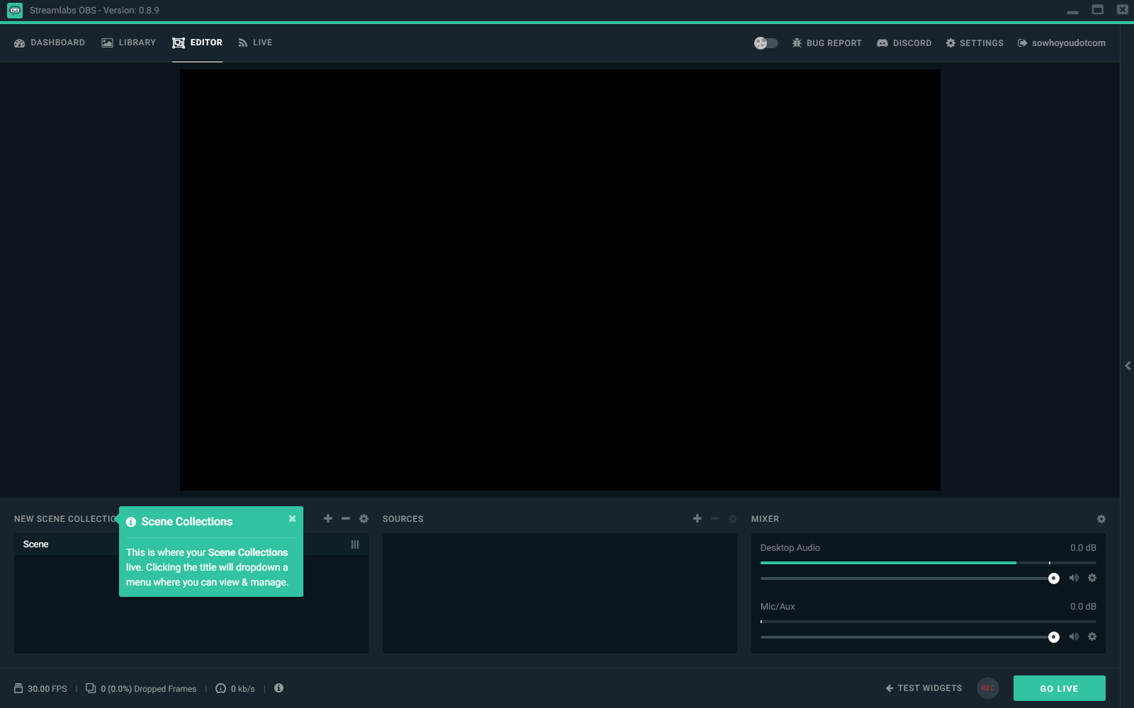 import obs settings to streamlabs obs