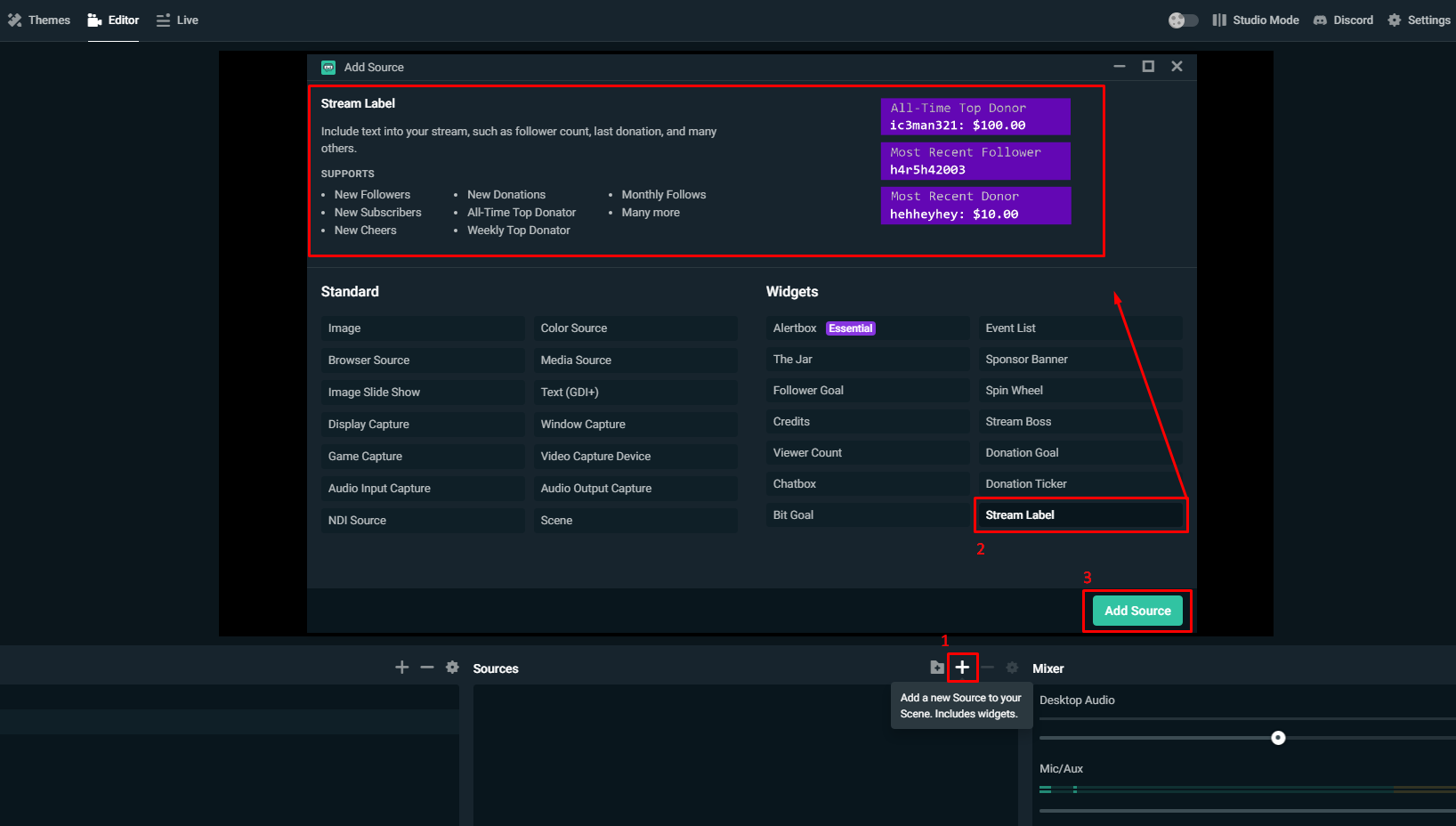 how to add controller overlay to streamlabs obs